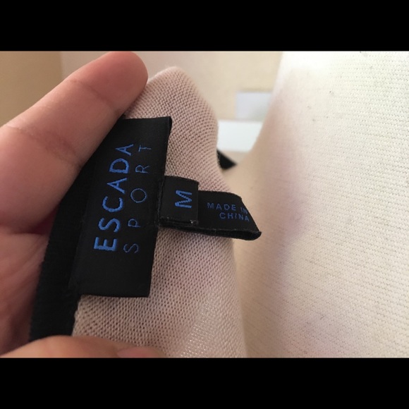 Escada Sport - Silk Cashmere Blend Sweater Size M - Picture 7 of 8